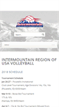 Mobile Screenshot of imvolleyball.org